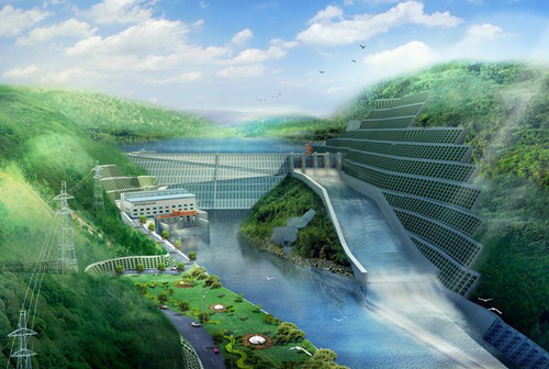 西林老挝南塔河1号水电站项目